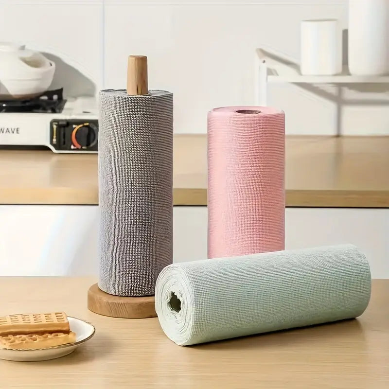Reusable Microfiber Cleaning Cloth Roll - Buy 1 Get 1 Free