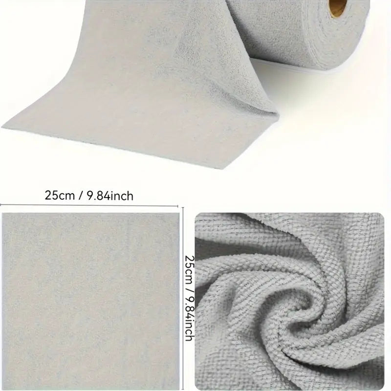 Reusable Microfiber Cleaning Cloth Roll - Buy 1 Get 1 Free