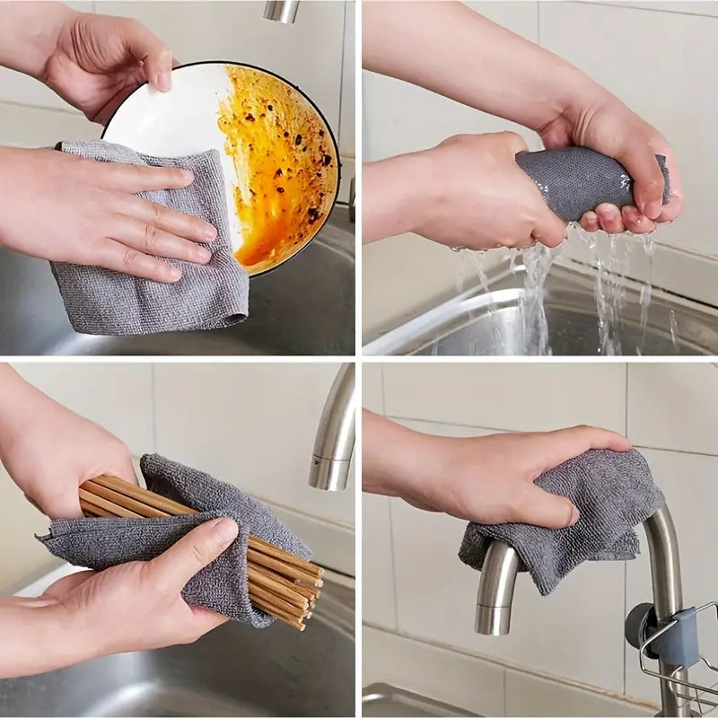 Reusable Microfiber Cleaning Cloth Roll - Buy 1 Get 1 Free